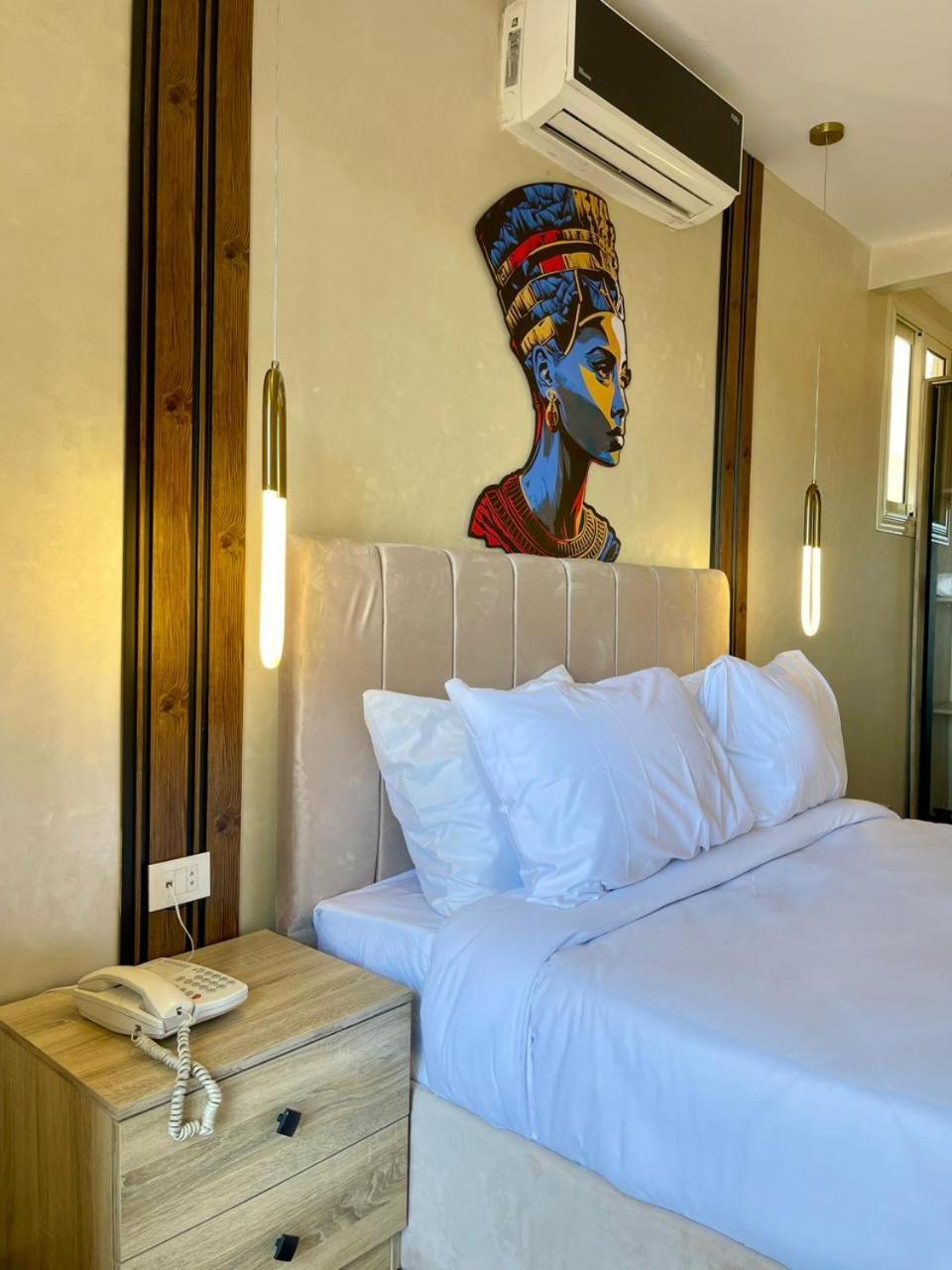 Hotel Cleopatra Tower Pyramid View Kafret el-Gabal Exterior foto